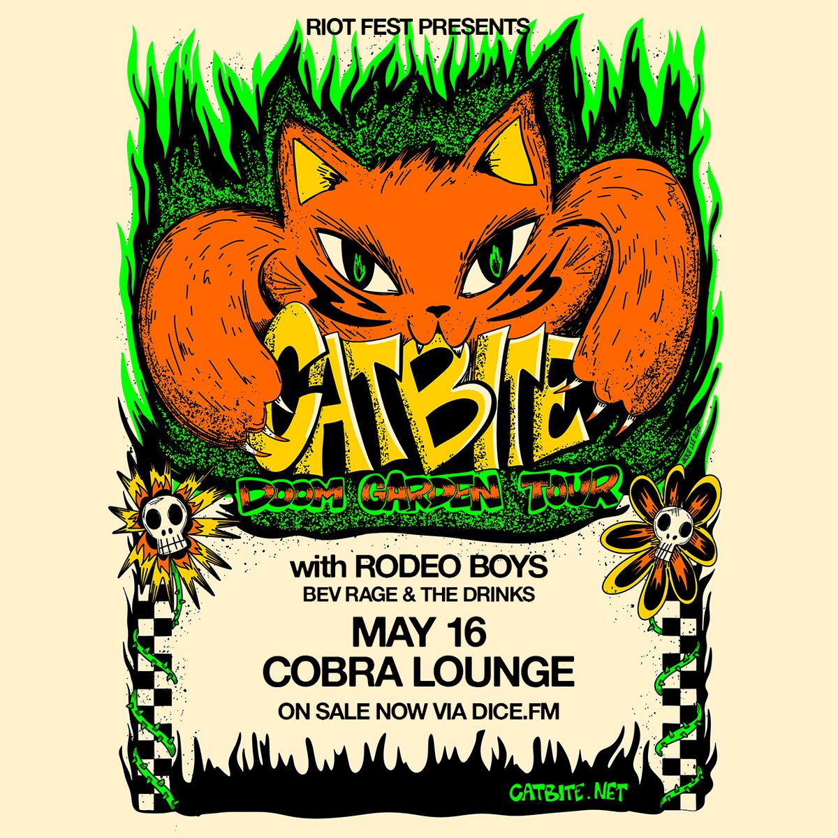 Catbite, 12 December | Event in Mesa | AllEvents