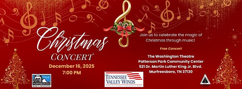 Christmas Concert, 16 December | Event in Murfreesboro | AllEvents