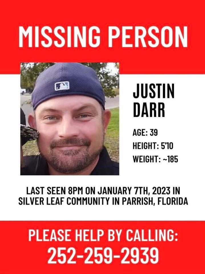 Justin Darr SEARCH PARTY, Publix Super Market at The Shops at Silver