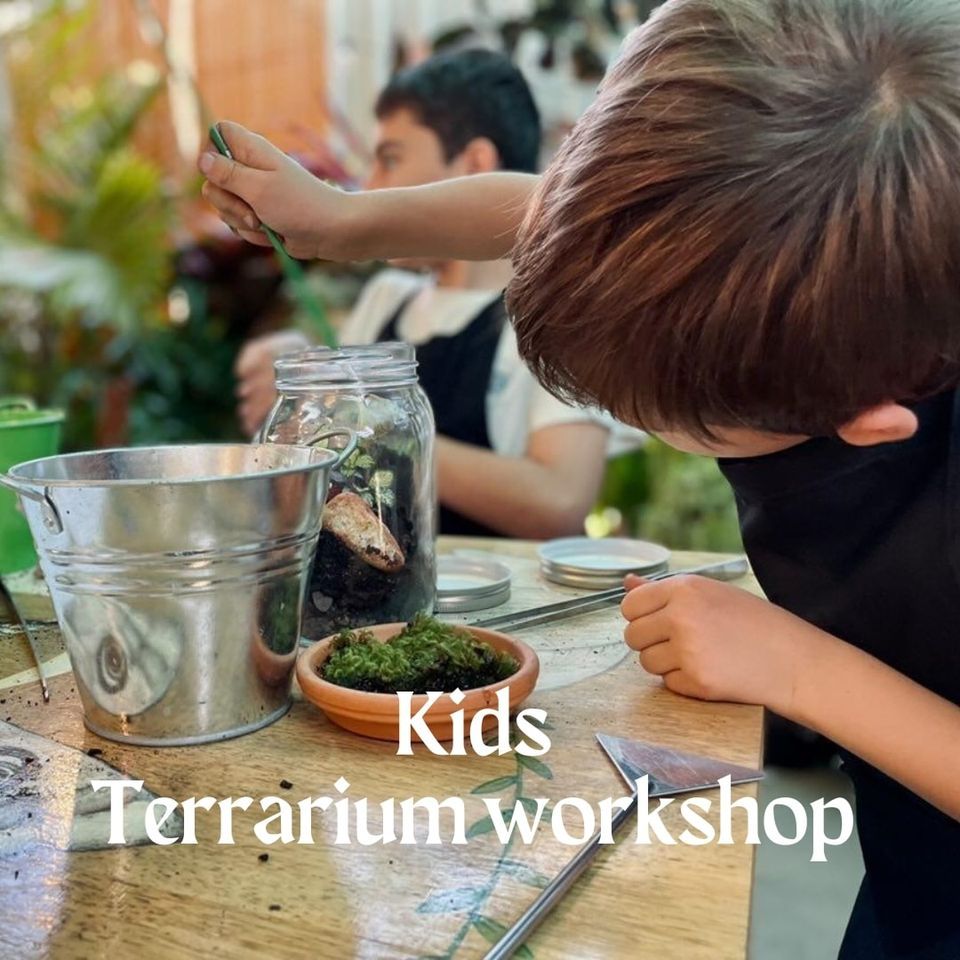 Kids Terrarium Building Green Room by Manik, Stratford, 13 April 2023 AllEvents.in
