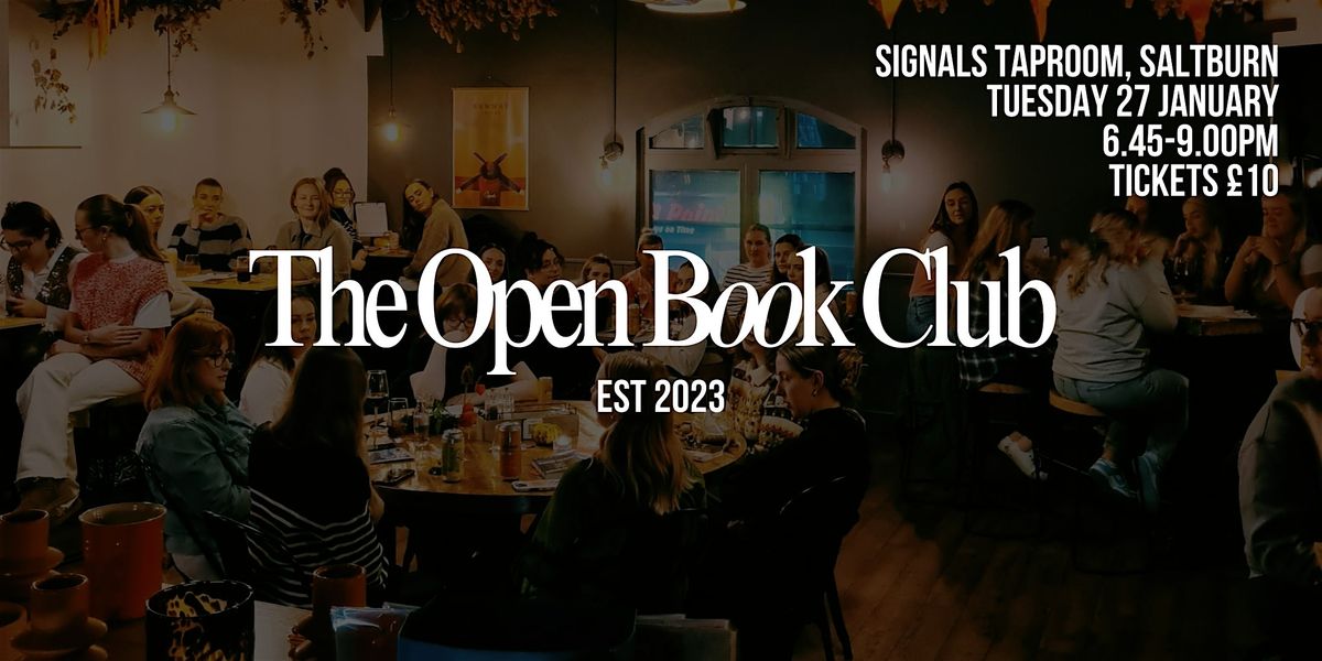 The Open Book Club | January 2025 | Vol. 1, 27 January | Event in Saltburn-by-the-Sea | AllEvents