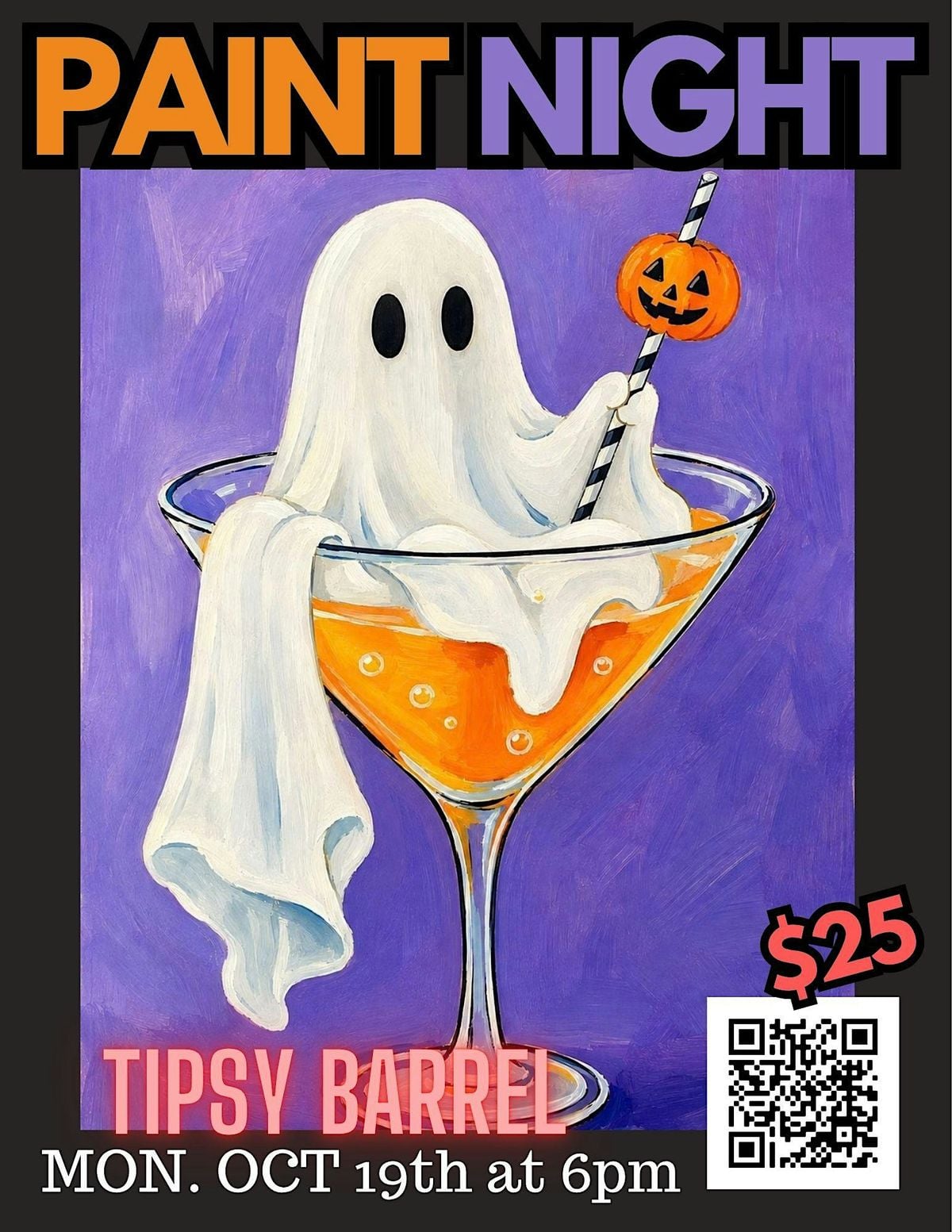 Spooktacular Paint Night in Abbotsford at Tipsy Barrel