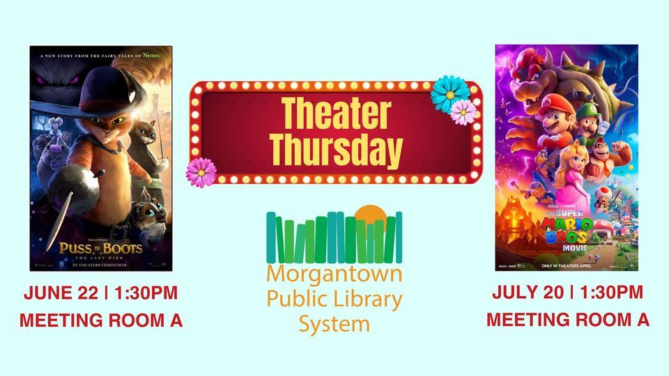 Theater Thursday Public Library, June 22 2023