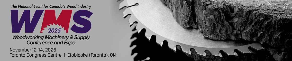WMS - WOODWORKING MACHINERY 2025, 12 November | Event in Toronto, ON | AllEvents