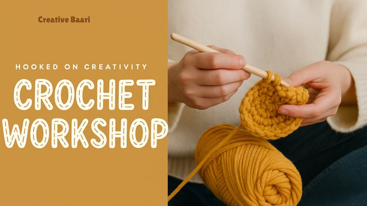 Crochet Workshop by Creative Baari, 29 November | Event in Gurgaon | AllEvents