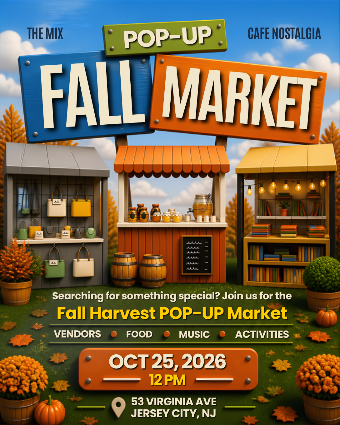 Fall Harvest Pop-Up Market