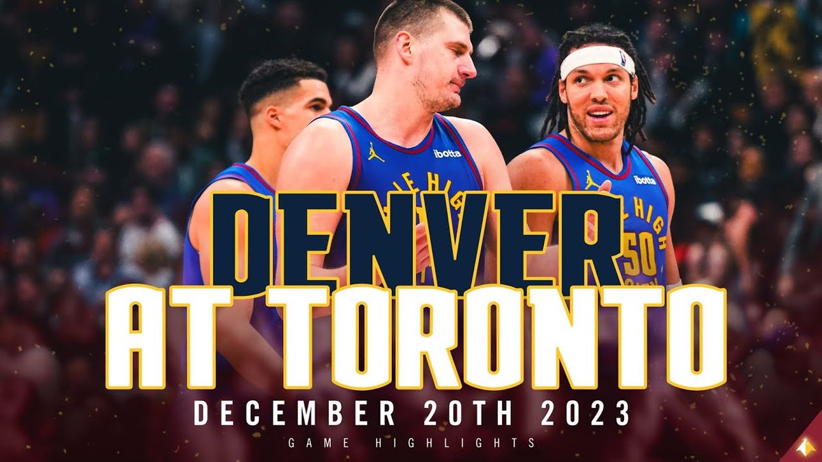 Denver Nuggets at Toronto Raptors at Scotiabank Arena, 31 December | Event in Toronto | AllEvents