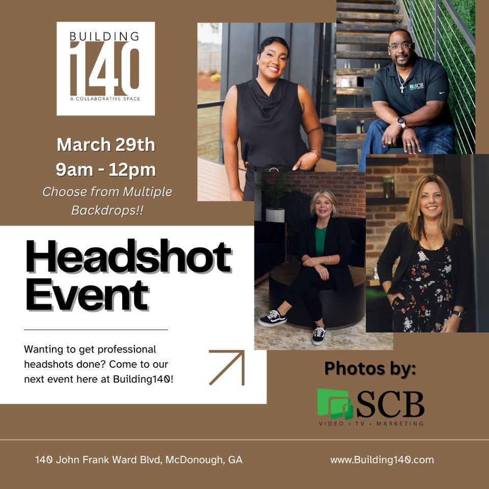 March 2024 Headshot Event, Building 140, Mcdonough, March 29 2024
