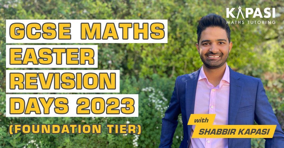 GCSE Maths Easter Revision Days 2023 (Foundation Tier), The Madeley