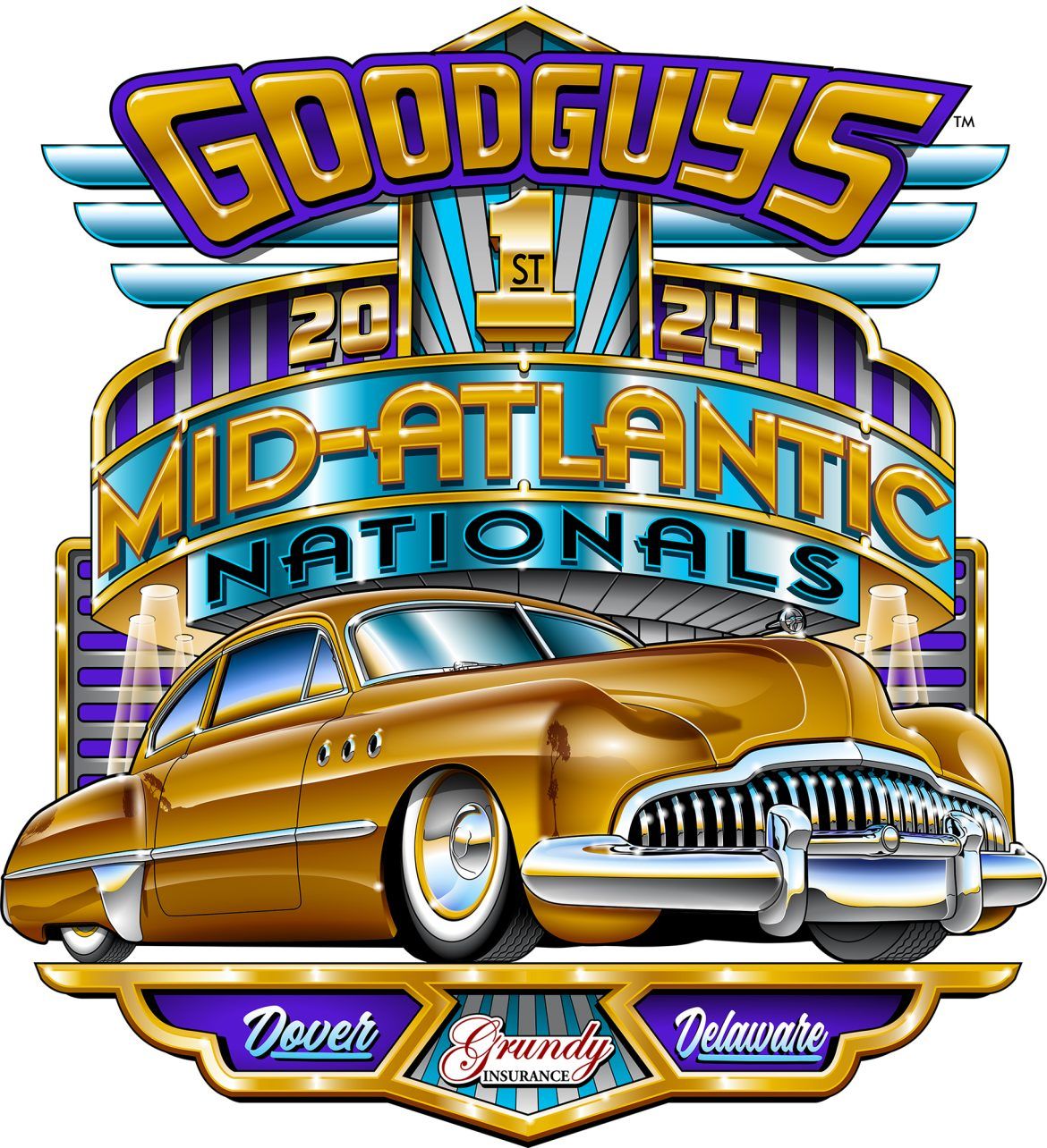 Goodguys Car Show - Grundy Insurance Mid Atlantic Nationals - Friday at Dover International Speedway, 29 May