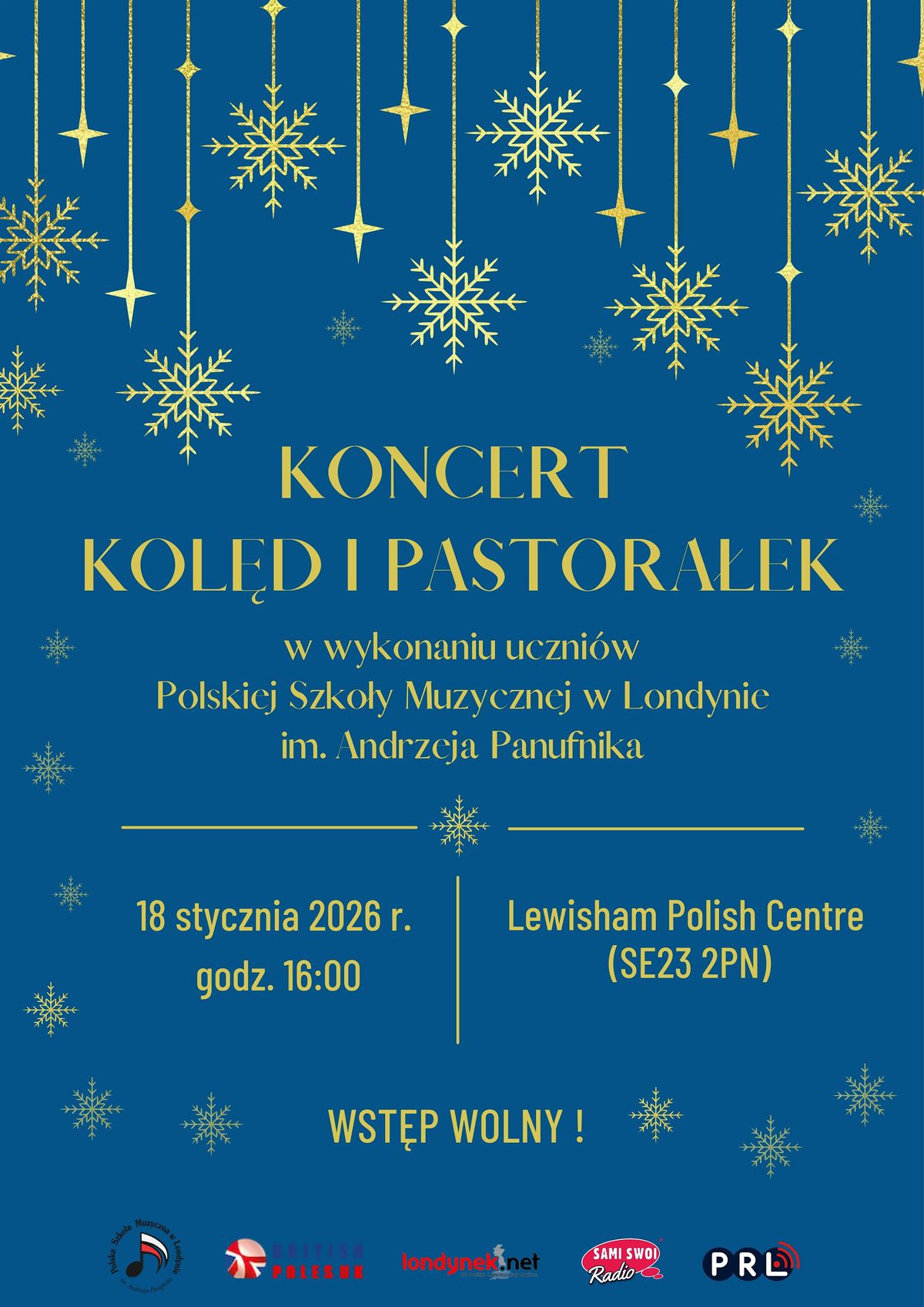 Koncert kolęd i pastorałek, 18 January | Event in London | AllEvents