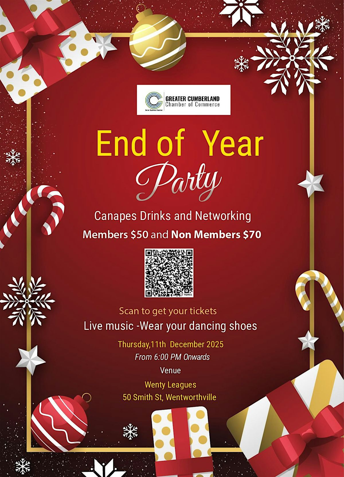 END OF YEAR PARTY, 11 December | Event in Wentworthville | AllEvents