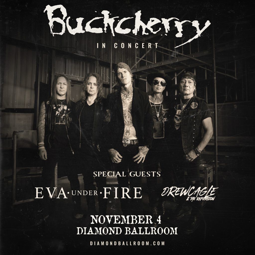 Buckcherry & Eva Under Fire, 27 October | Event in Peoria | AllEvents