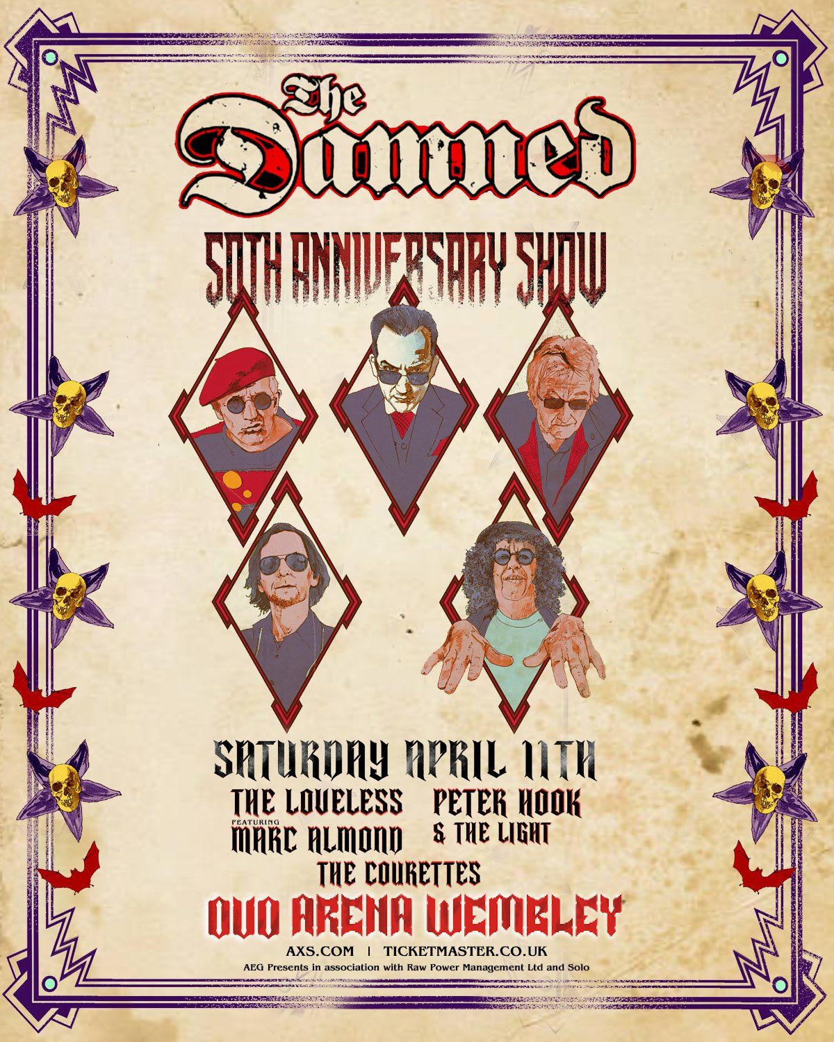 The Damned at Bogarts, 22 September | Event in Cincinnati | AllEvents
