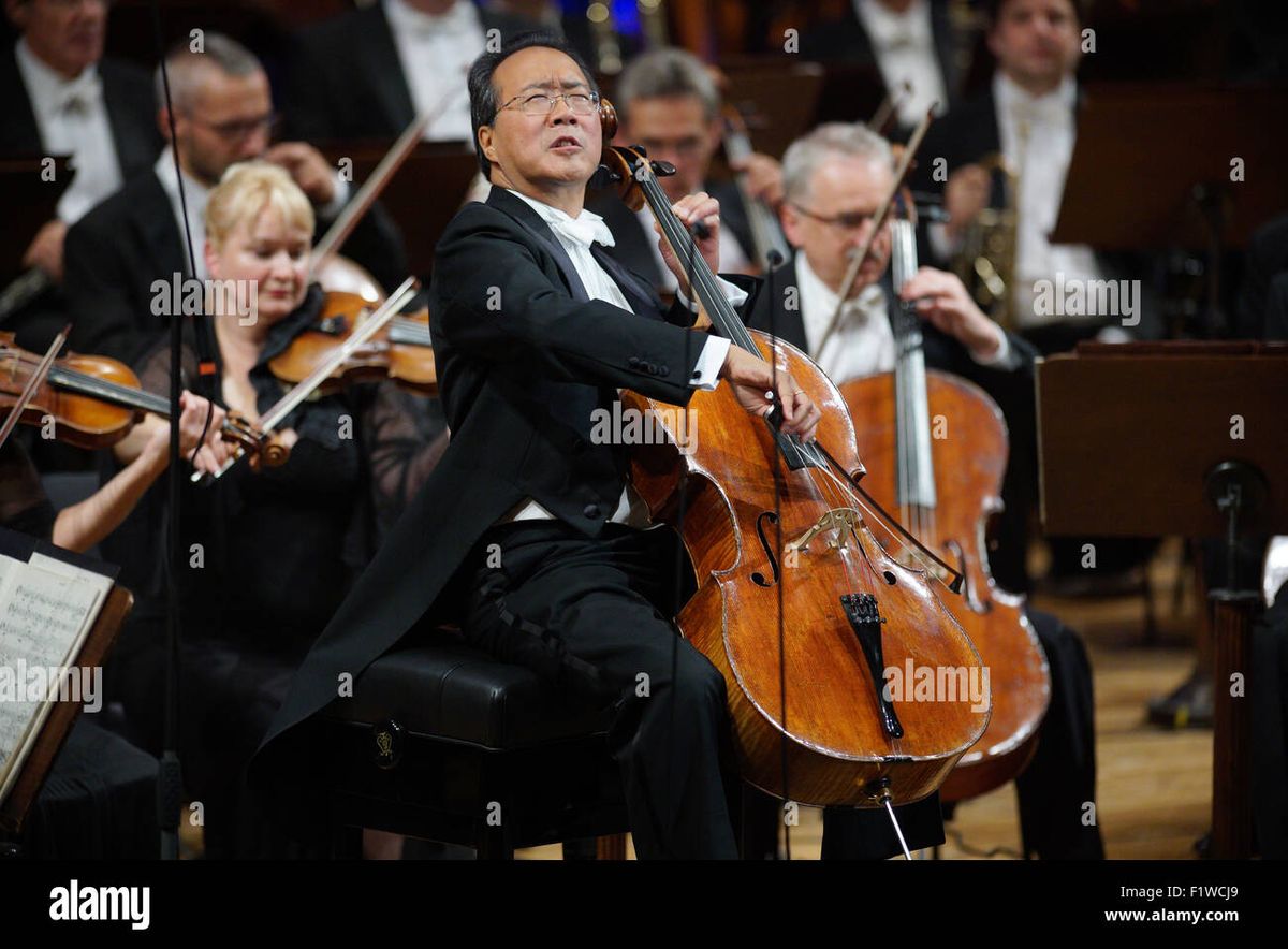 Czech Philharmonic Orchestra with YoYo Ma, Carnegie Hall Isaac Stern