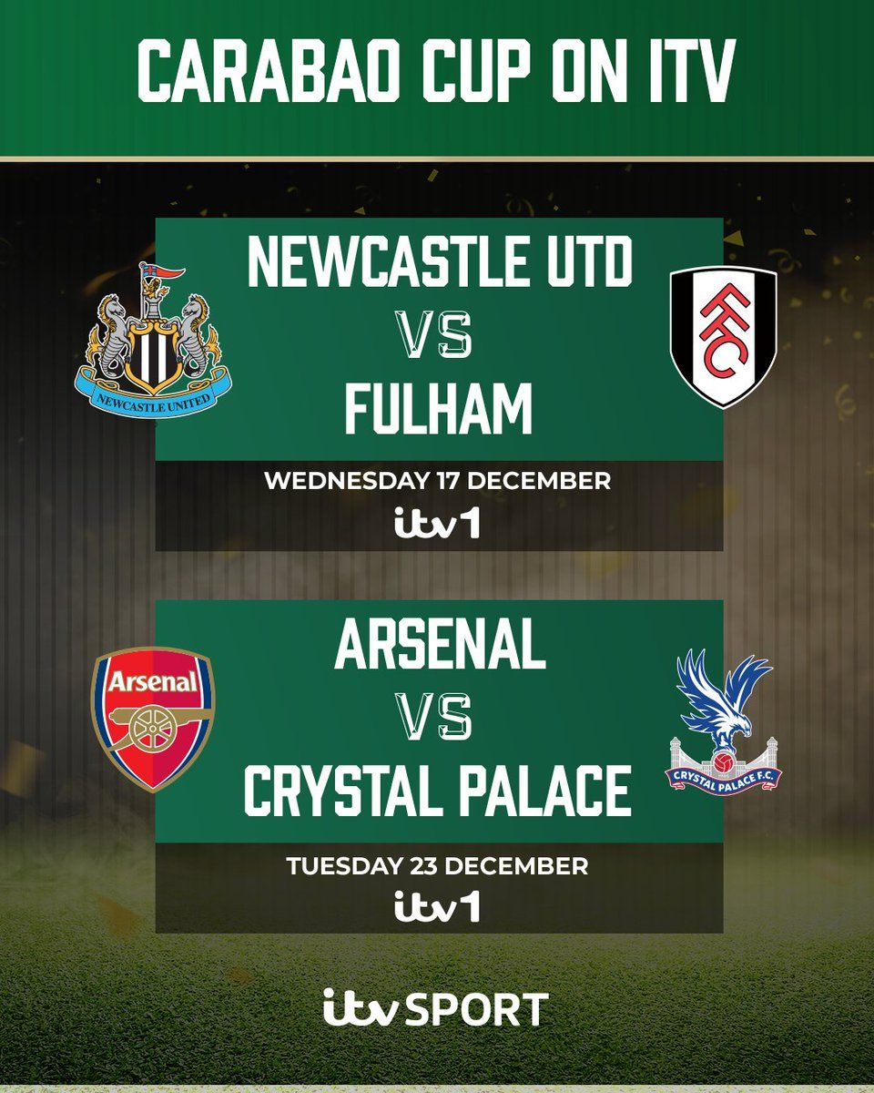 Carabao Cup - Arsenal FC vs Crystal Palace FC at Emirates Stadium, 23 December | Event in London | AllEvents
