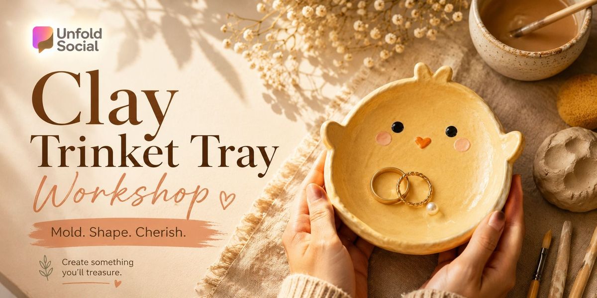 Clay Trinket Tray