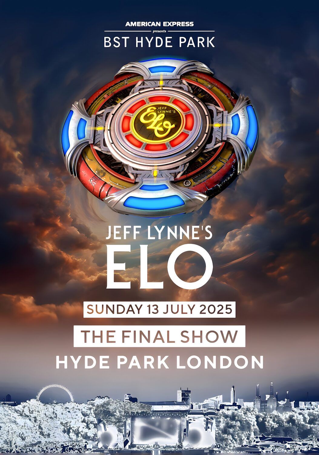 British Summer Time Hyde Park - Jeff Lynne's ELO Tickets, 13 July | Event in London | AllEvents