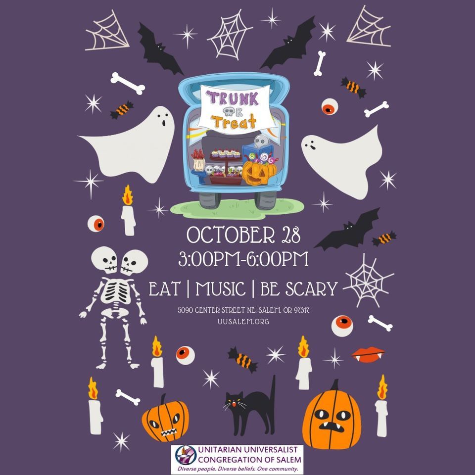 Trunk or Treat Community Event! , Unitarian Universalist Congregation of Salem, 28 October 2023