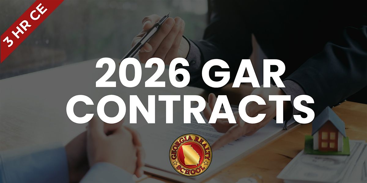 2026 GAR Contracts | 3 HR CE | Hybrid, 11 December | Event in Duluth | AllEvents