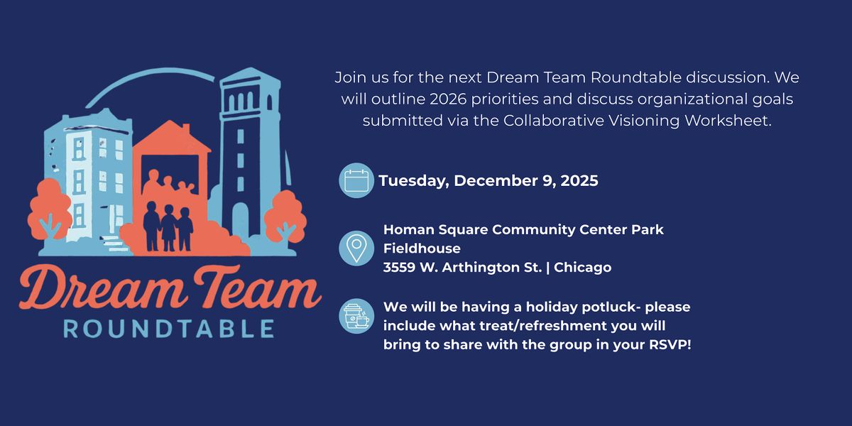 Dream Team Roundtable- December 9, 9 December | Event in Chicago | AllEvents