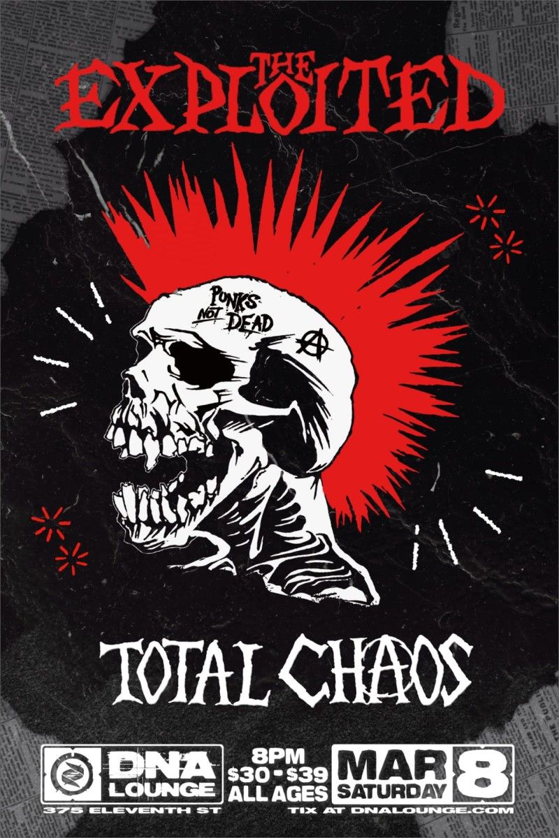 Total Chaos at El Corazon, 24 September | Event in Seattle | AllEvents