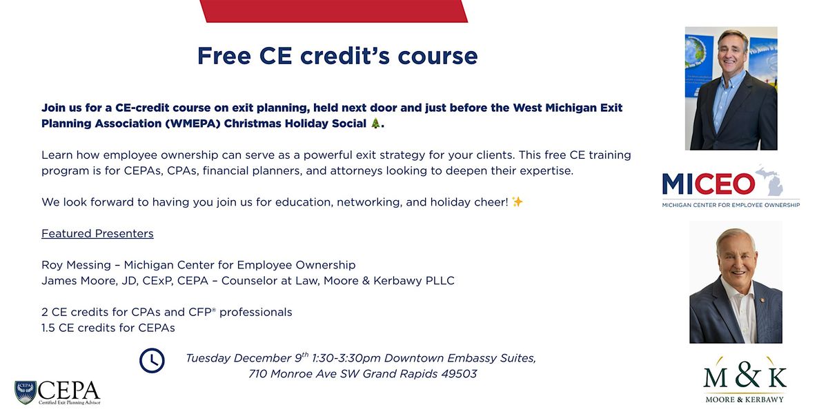 Free CE credit | Event in Grand Rapids | AllEvents