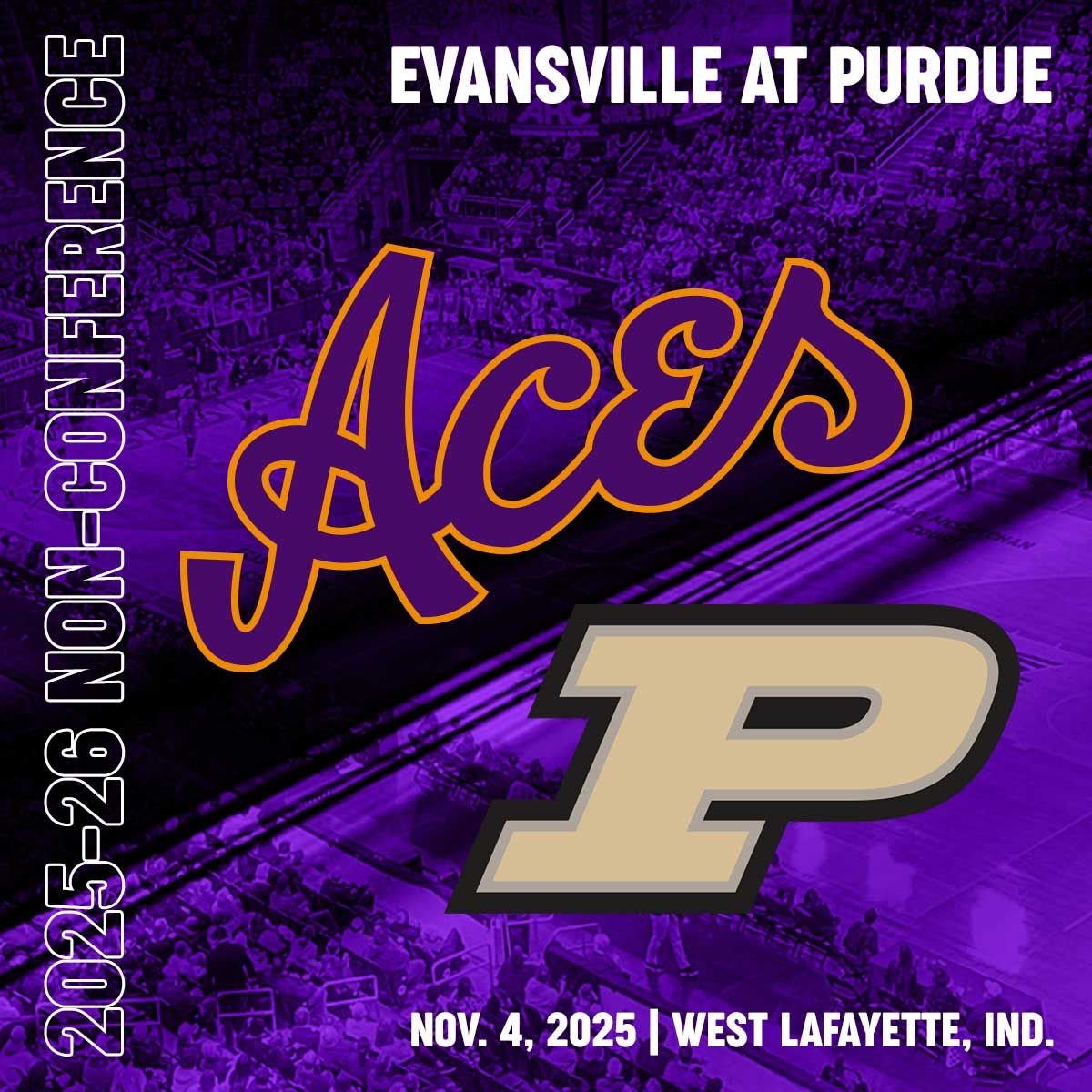 Purdue Boilermakers vs. Evansville Purple Aces, 3 November | Event in West Lafayette | AllEvents