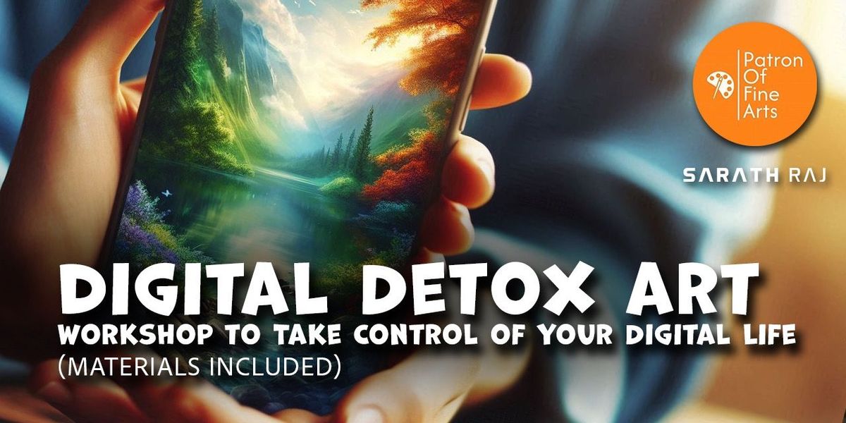 Art Workshop to Digital Detox, 19 May | Event in Bangalore | AllEvents