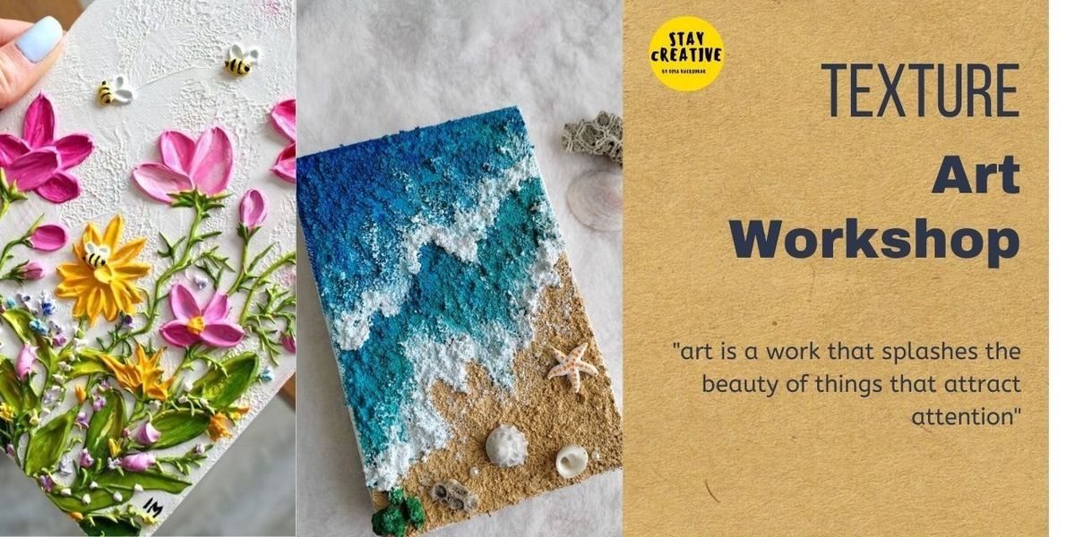 Texture Art Workshop, 22 June | Event in Pune | AllEvents