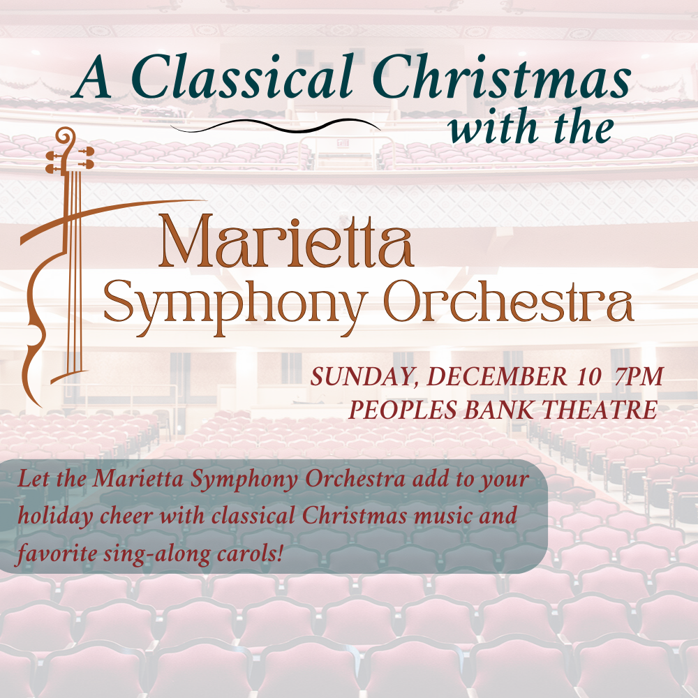 Marietta Symphony Orchestra at Peoples Bank Theatre, 12 July | Event in Marietta | AllEvents