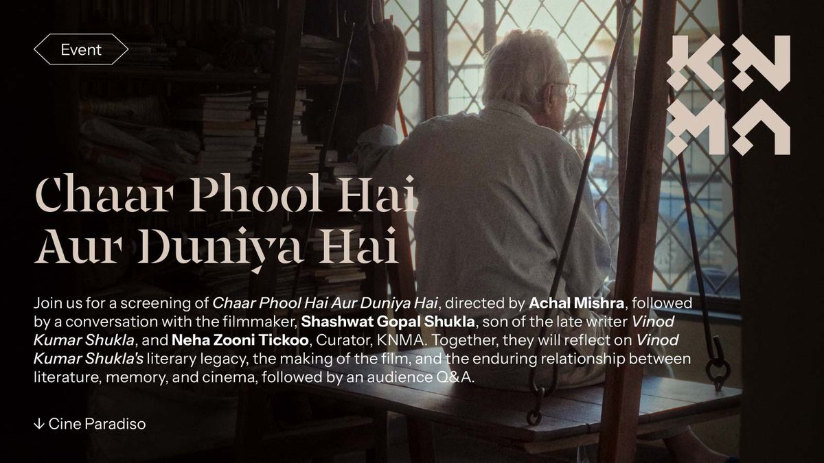 Screening of Chaar Phool Hai Aur Duniya Hai