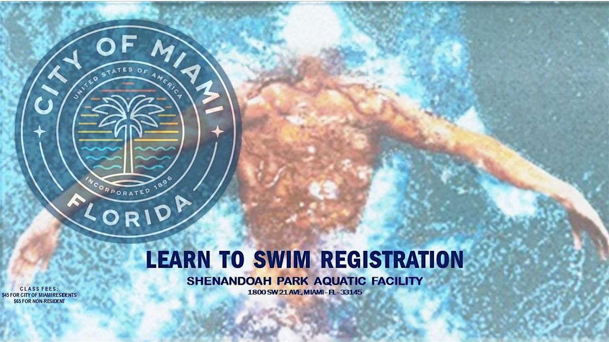 Shenandoah Pool Access Swim Class Dec 13 - Jan 31st (Ages 6-13 old), 13 December | Event in Miami | AllEvents