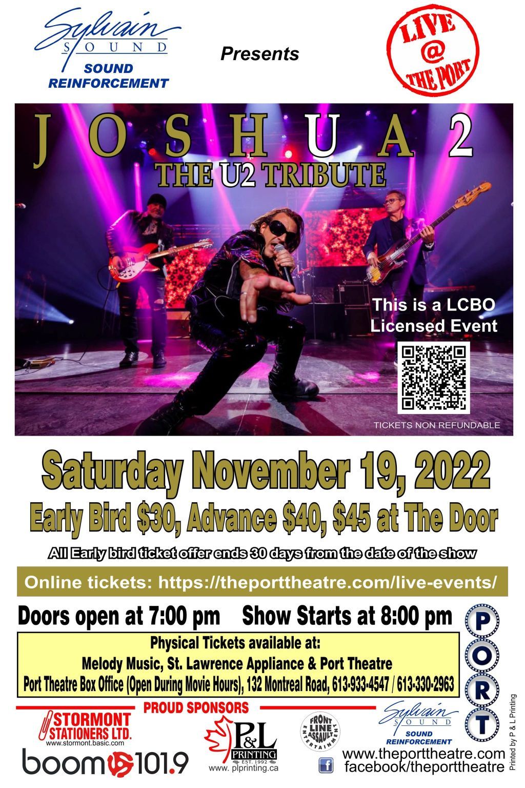 Joshua 2 - Tribute to U2 | Event in Brossard | AllEvents