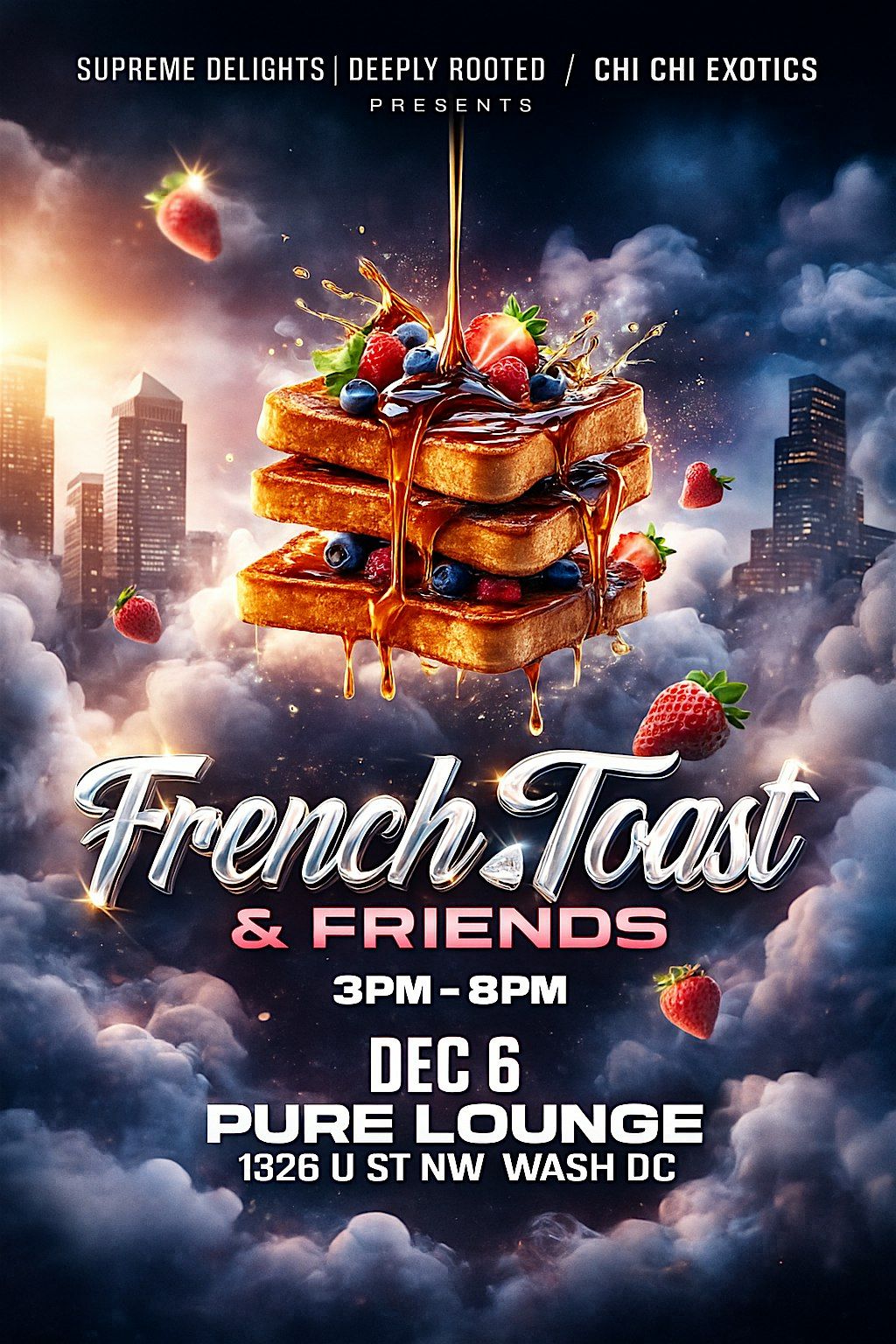 French Toast & Friends, 6 December | Event in Washington | AllEvents
