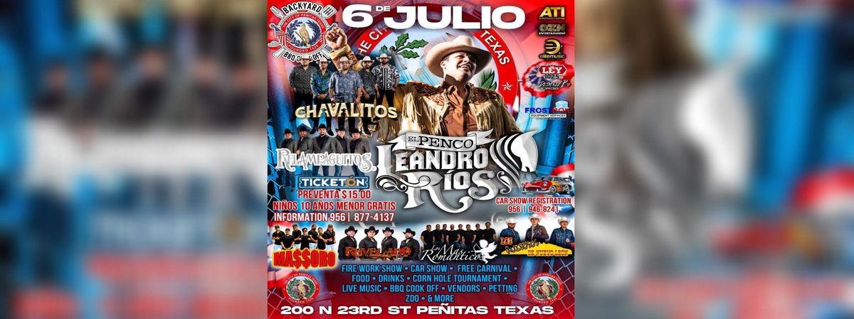 LOS CHAVALITOS, EL PENCO LEANDRO RIOS, 6 July | Event in Mission | AllEvents