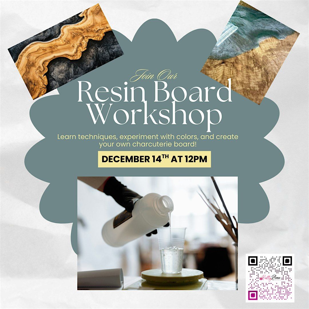 Resin Board Class- Charucturie Board, 14 December | Event in Hartland | AllEvents