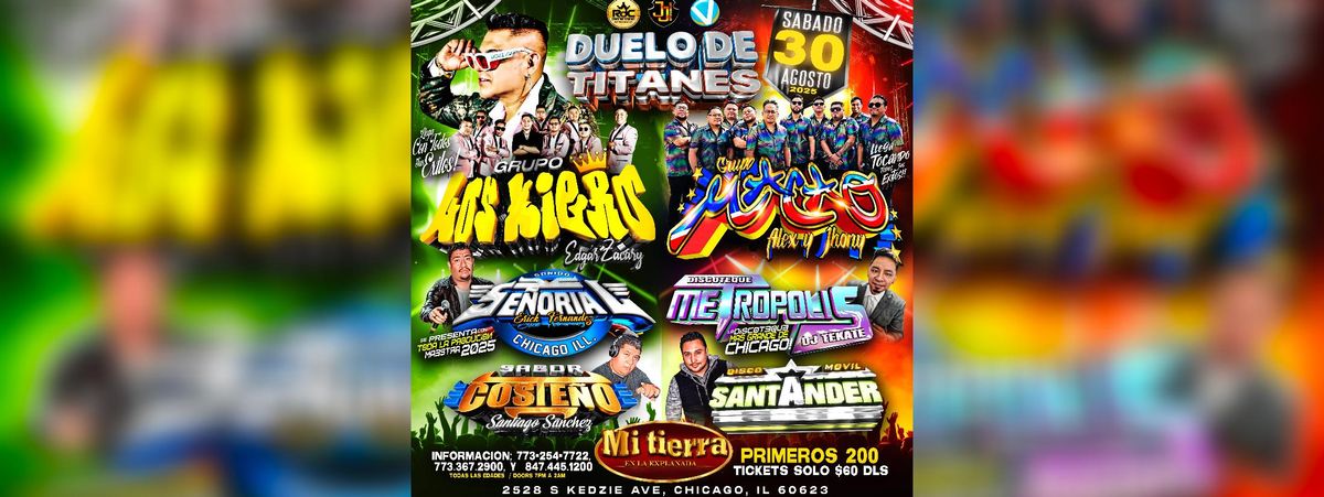 Los Kiero, Macao, Señorial y Metropolis al Aire Libre, 30 August | Event in Chicago | AllEvents