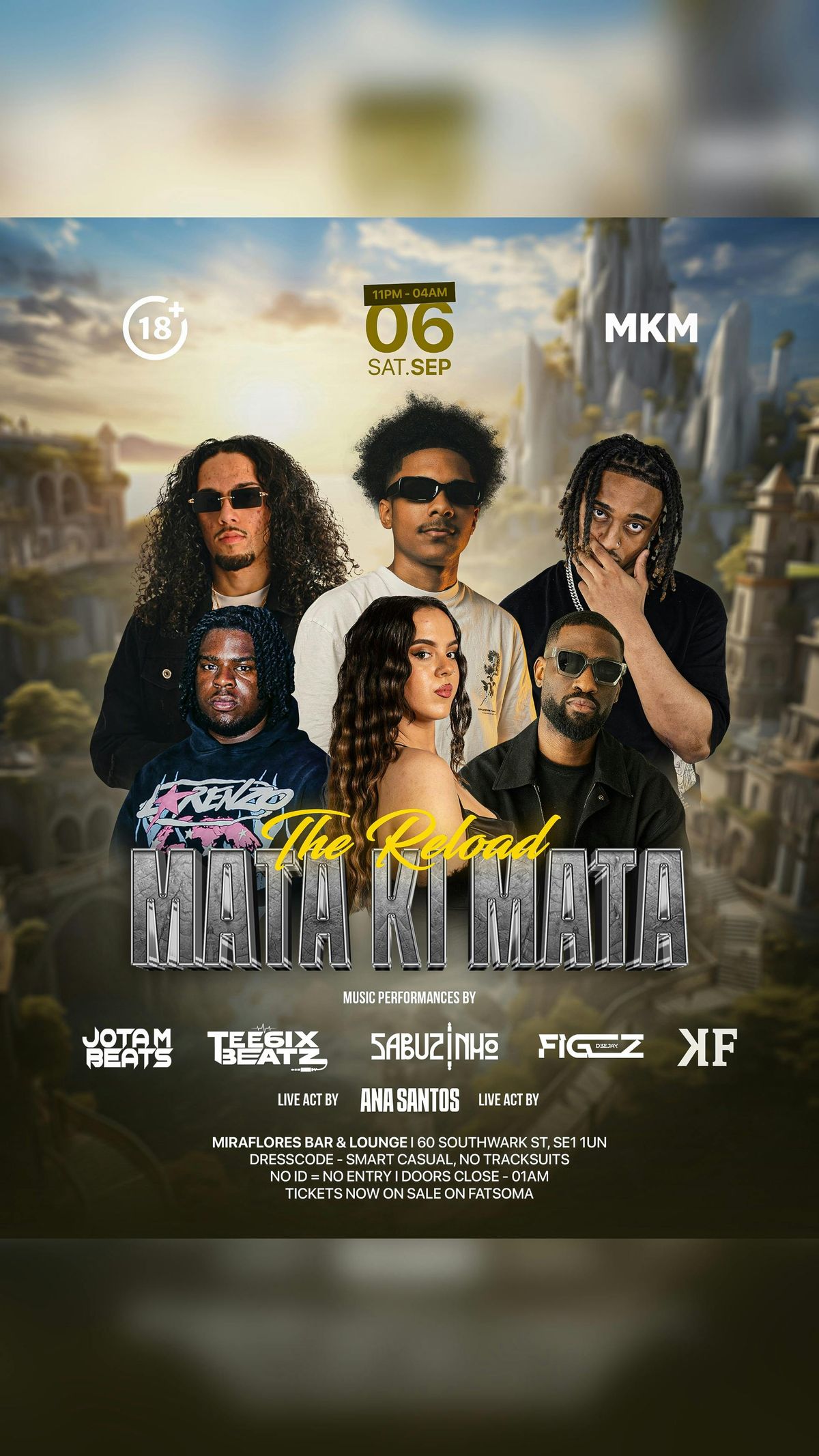 MATA KI MATA - The Reload, 6 September | Event in London | AllEvents