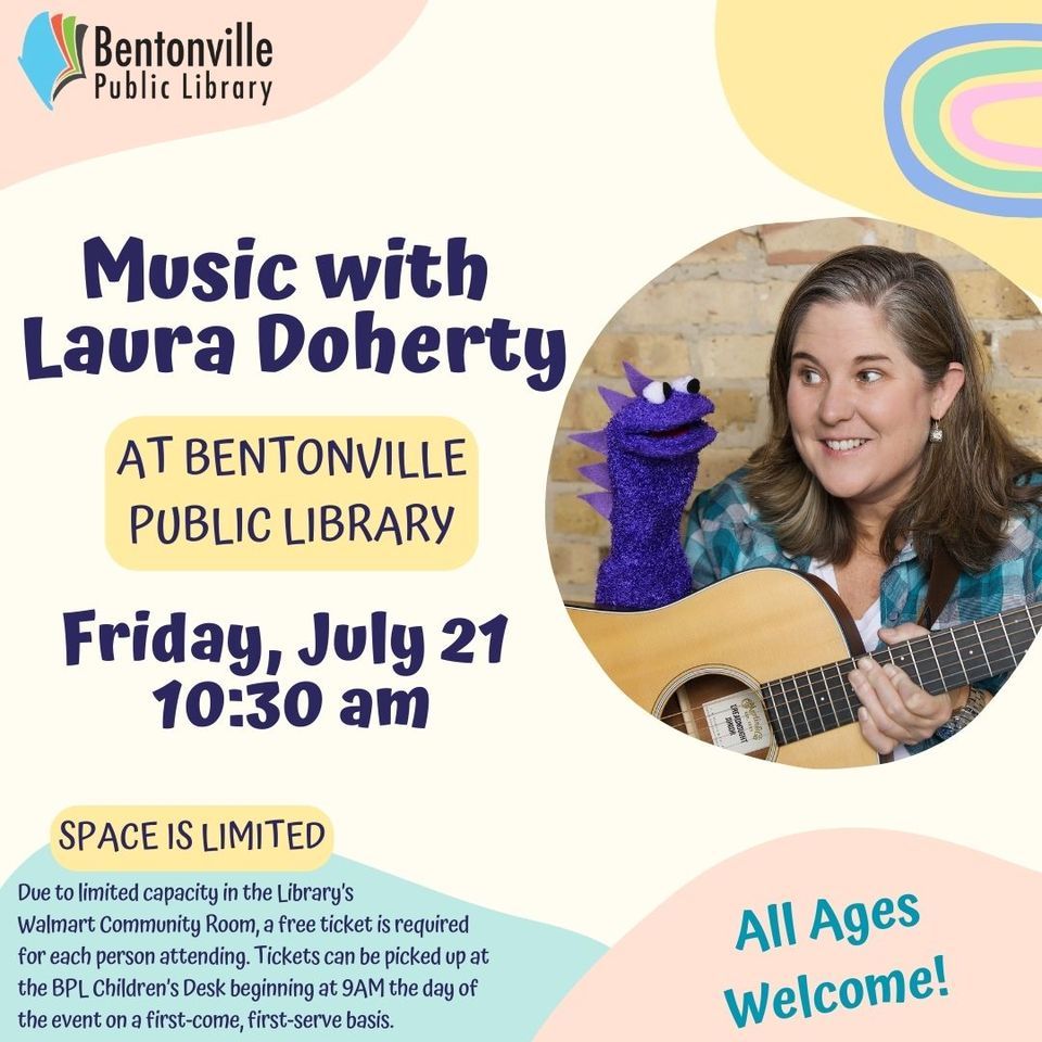 Music with Laura Doherty, Bentonville Library Friends & Foundation