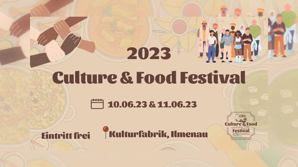 Culture & Food Festival Ilmenau, Kulturfabrik Langewiesen, 10 June 2023