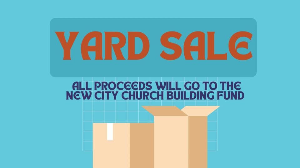 Building Fundraiser Yard Sale, New City Church, Bath, 20 May 2023