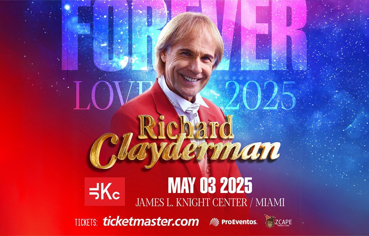 Richard Clayderman at Lillian S. Wells Hall at The Parker, 9 May | Event in Fort Lauderdale | AllEvents
