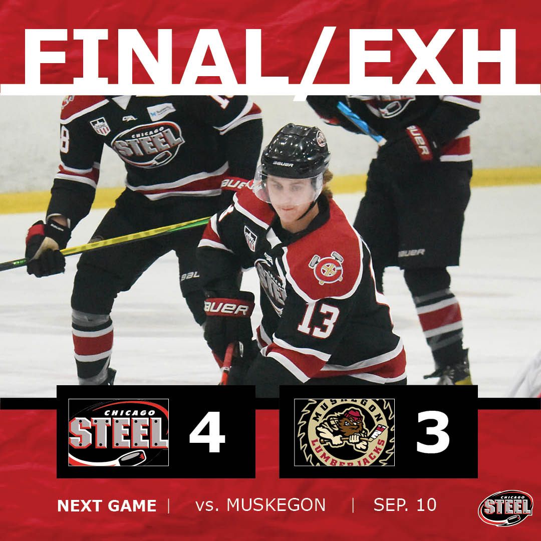 Preseason: Chicago Steel vs. Muskegon Lumberjacks, Fox Valley Ice Arena ...