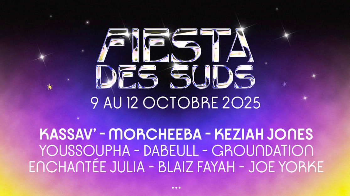 Fiesta Des Suds 2025 in Marseille, 9 October | Event in Marseille | AllEvents