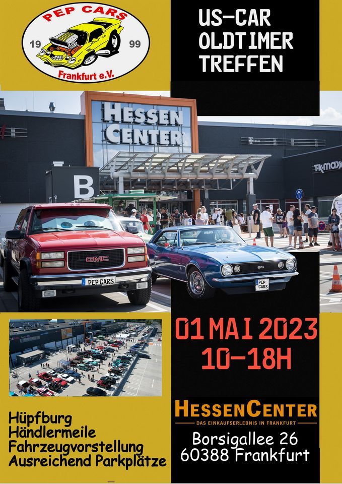 US Car & Oldtimer Treffen Frankfurt Hessen-Center, Hessen-Center ...