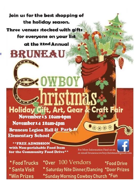 Bruneau Cowboy Christmas 2022 2021 Bruneau Cowboy Christmas Holiday Gift Show, Pinbruneau Idaho, November  13 To November 14 | Allevents.in