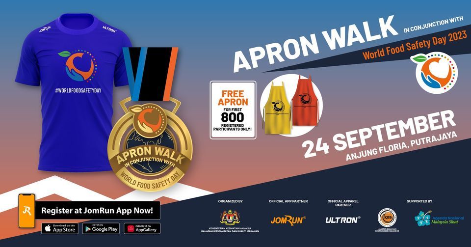 Apron Walk 2023 Anjung Floria Putrajaya September 24 2023 AllEvents in