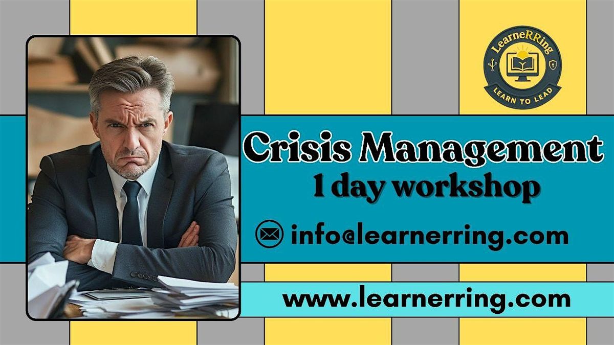 Crisis Management 1 Day Workshop | Davie, FL | Event in Davie | AllEvents