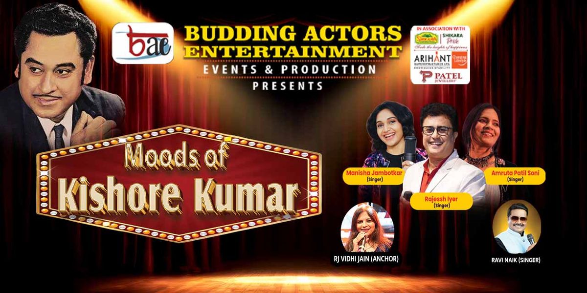Moods Of Kishor Kumar, 12 December | Event in Mumbai | AllEvents